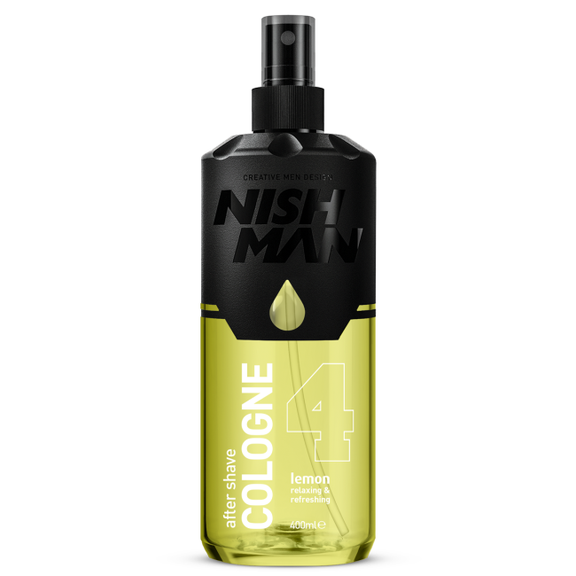 AFTER SHAVE LEMON 04 400ML - NISHMAN
