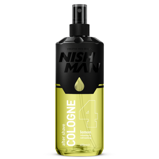 AFTER SHAVE LEMON 04 400ML - NISHMAN